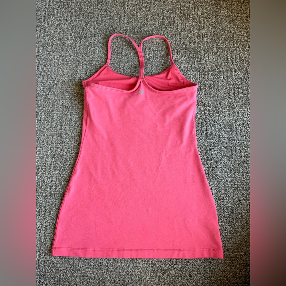 Lululemon Power Pose Tank in Flash Light Tone Womens Size 4